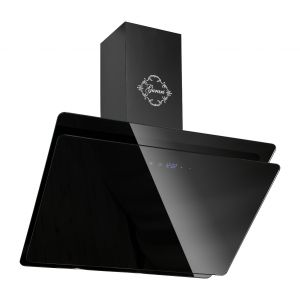 Gurari GCH 411 BL Prime Dunstabzugshaube 60cm 1000m³/h Kopffreihaube Schwarz Glas TouchControl