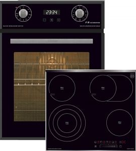 Herd Set Kaiser EH 4747  Einbau Backofen+ Kaiser KCT 6715 FGlaskeramik Kochfeld 60cm 
