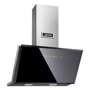 Kaiser AT 9430 ECO Dunstabzugshaube 90 cm kopffrei Wandhaube Schwarzglas 1250 m³/h