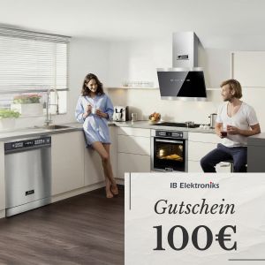 Perfektes Geschenk:  Gutschein 100,00 EUR für Premium Haushaltsgeräte  
