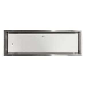Gurari GCH 974 SU 90 Diamond Dunstabzugshaube Deckenhaube 90 x 30 cm 850m³/h Edelstahl Weißglas