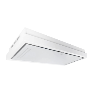 Gurari GCH C 343  90 WH PRIME Dunstabzugshaube Umluft Deckenhaube 90 cm 1000m³/ h EBM Motor