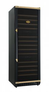 Kaiser K 64833 AD Weinkühlschrank, Humidor,143 Weinflaschen, 3 Klimazonen, LED-Display, 402 L, 12 Holzregale, 177 cm Höhe