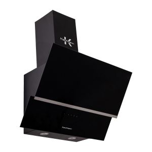 KAUFMANN Wandhaube LUNA 90 BL Dunstabzugshaube 1000 m³/h, 90 cm, Schwarz