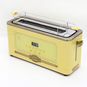  Kaiser Retro Toaster T 4000 ElfEm, 6 verschiedene Toaststufen für beste Ergebnisse, Auftaufunktion, Aufwärmfunktion, Brötchenaufwärmrost