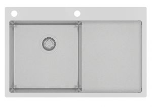 Edelstahlspüle Gurari TERRA 101N/L Spüle 780 x 500 mm Premiumqulität