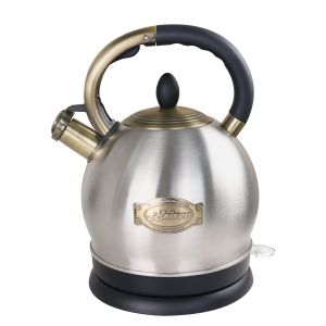 Kaiser Empire WK 2000 R Retro Wasserkocher 2L, 1800W, Edelstahl