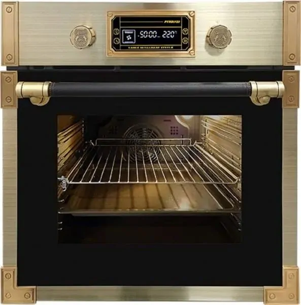 Kaiser Herd Set EH 6427 AD Retro Pyrolyse Einbau Backofen 73L Anthrazitfarbiges Glas 60 cm + KCG 6335 Em Gaskochfeld 60 cm im IB-Elektronik kaufen