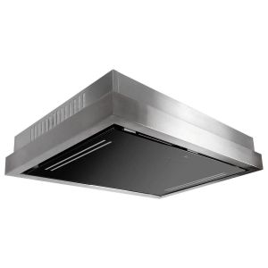 Gurari GCH C 343 IS 120 BL PRIME Dunstabzugshaube Umluft Deckenhaube 120 cm 1000m³/ h EBM Motor