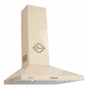 Gurari GCH C 147 BG 6 N Dunstabzugshaube 60cm 1000m³/h Wandhaube Creme