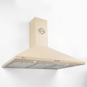 Gurari GCH C 147 BG 9 N Dunstabzugshaube 90cm 1000m³/h Wandhaube Creme