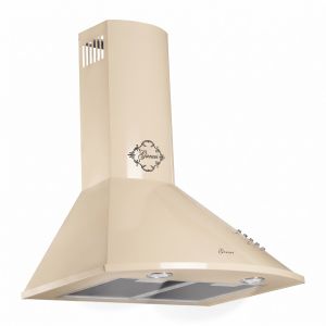 Gurari GCH 046 BG Dunstabzugshaube 60cm 1000m³/h Wandhaube Abzugshaube Creme