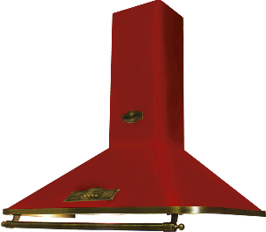 Dunstabzugshaube | Exklusive Wandhaube 60cm Kaiser Empire A 6315 Rot Em | Bild 3