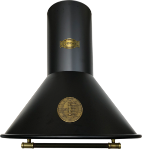 Kaiser A 6423 BE Eco Retro Schwarz Wandhaube Dunstabzugshaube 60 cm 910 m³/h 3 Stufen Abluft Umluft
