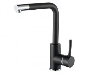 GURARI 5553-601 Messing-Armatur, Küchenarmatur, Schwenkbereich 360°, Hochdruck, Modern, Wasserhan