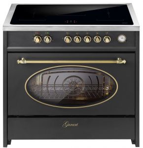 Induktionsherd mit Backofen