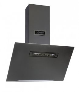 Kaiser AT 6402 ECO Dunstabzugshaube 60cm kopffrei Wandhaube Moire Glas in Graphitgrau  850m³/h