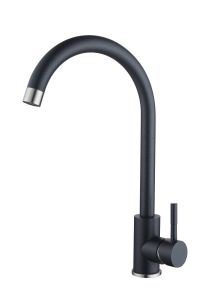 GURARI 5523 E2 Edelstahl Armatur, Schwenkbereich 360°, Hochdruck, Modern