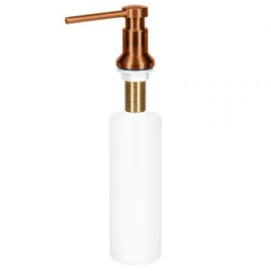 GURARI  DH C Seifenspender DTR, Messing + Kunststoffflasche, 350 ml