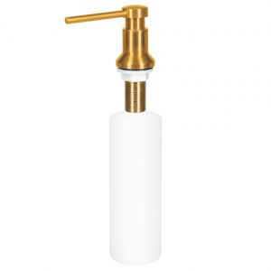 GURARI  DH G Seifenspender DTR, Messing + Kunststoffflasche, 350 ml