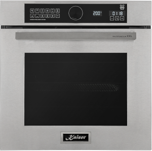 Kaiser EH 6451 Edelstahl Einbau Backofen XXL 79L Air Fry Pizzastein Heißluftsystem Selbstreinigung