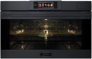 Kaiser EH 9341 La Perle Noire XXL Dampf Backofen 90 cm Einbau – 133 Liter, 100 % Dampf, Air Fry & Full Touch TFT