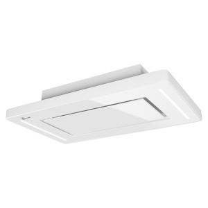 Gurari GCH 790 WH Diamond Dunstabzugshaube Umluft Deckenhaube 90 cm 850m³/ h Weiß