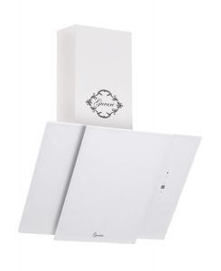 GURARI Kopffreihaube GCH S 171 WH 60 Prime, Dunstabzugshaube 60 cm, Kopffreihaube, Weiß, Weiß Glas