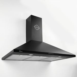 Gurari GCH C 147 BL 7 N  Dunstabzugshaube 70cm 1000m³/h Wandhaube Schwarz