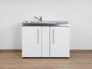 Stengel Miniküche Premiumline MP 120 mit Kühlschrankund und Induktionskochfeld