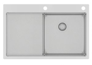 Edelstahlspüle Gurari TERRA 101N/R Einbau Spüle 780 x 500 mm Premiumqulität