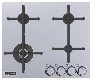 Gaskochfeld 60cm Kaiser KG 6236 Turbo  Autark Kochfeld 4,0 KW WOK, Edelstahl mit Anti touch-Effekt, Gas-On-Top