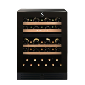 Swisscave Weinkühlschrank WLB-160 DF 2-Zonen Weinkühlschrank | 40 Flaschen | 82 cm (H)